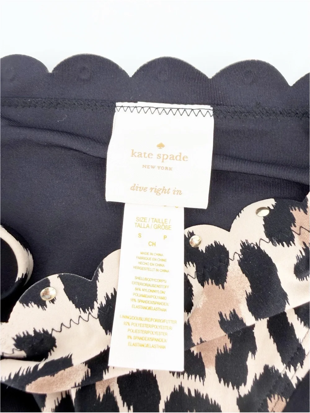 NWT Kate Spade Crystal Cove 2 Piece Triangle Bikini